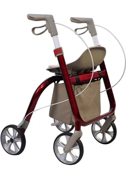 Loco Karbon Lüks Rollatör | Hafif, Katlanabilir ve Dayanıklı Yapısıyla Üst Düzey Mobilite Desteği PR-899