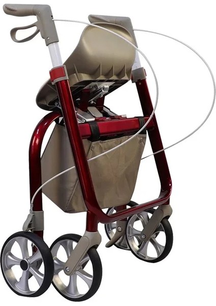 Loco Karbon Lüks Rollatör | Hafif, Katlanabilir ve Dayanıklı Yapısıyla Üst Düzey Mobilite Desteği PR-899