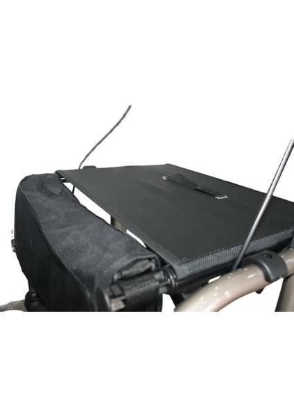 Poylin Pedallı (Ayaklı) Rolatör | Tekerlekli Sandalyeye Dönüşebilen Yapı, Çift Yönlü Oturma Alanı, Baston Tutuculu P777P