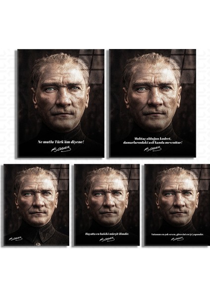 Istiklal – Mustafa Kemal Atatürk – Ata Sözü Cam Tablo indirimleri