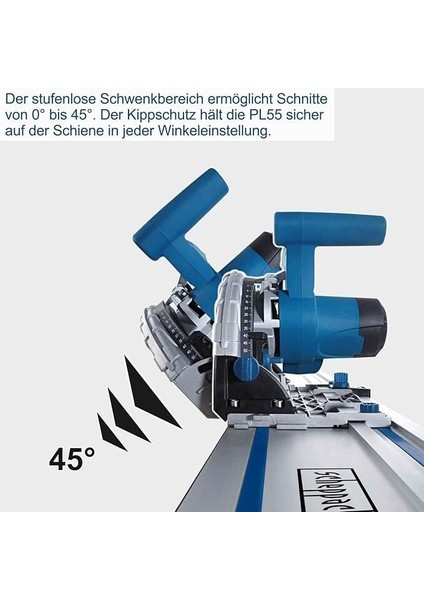 Daldırmalı Daire Testere PL55 160MM Scheppach fırsatları