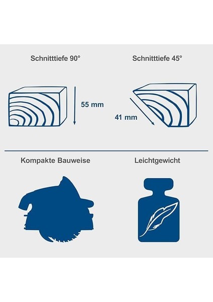 Daldırmalı Daire Testere PL55 160MM Scheppach indirimleri