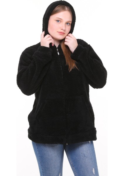 Kapüşonlu Polar Welsoft Peluş Hırka modelleri