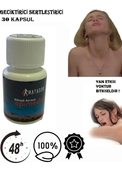 Matador Vip 30 ' Lu Kapsül Bitkisel Kapsül