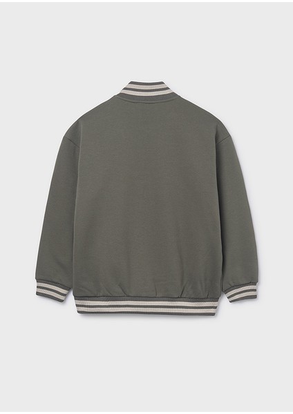 7417-16 Erkek Çocuk Yeşil Polar Ceket modelleri