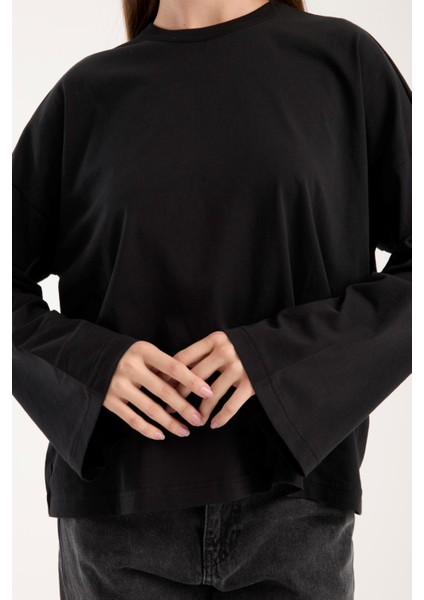 Kadın Oversize %100 Pamuk Triko Bluz – Rahat Kalıp ve Modern Tasarım 3011 fırsatları