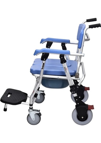 Poylin Alüminyum Banyo Tuvalet Sandalyesi | Ergonomik ve Dayanıklı Tasarım P611 fırsatları