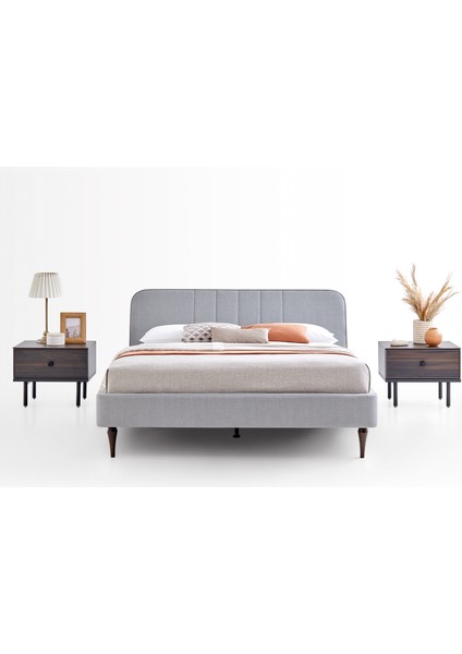 Bed Frame Premier & Petit Başlıklı Karyola 2'li Set fırsatları