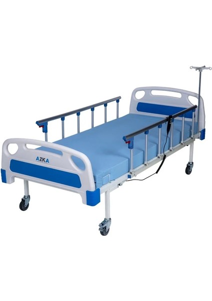 Azka Dual Motorlu Alümi̇nyum Korkuluklu Ekonomi̇k Hasta Karyolası DE03 fiyatları