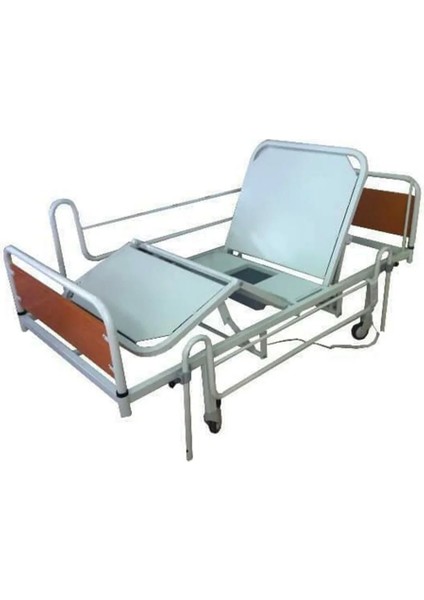 2 Motorlu Tuvaletli Lazımlıklı Hasta Karyolası | Konforlu, Güvenli ve Hijyenik Kullanım Imkanı