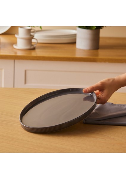 Massimo Antrasit Kayık Tabak 31 cm modelleri