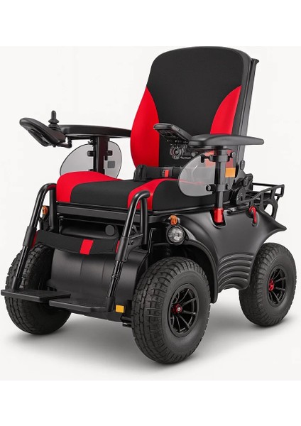 Meyra Optimus 2 Rs Arazi Tip Akülü Tekerlekli Sandalye | Güçlü Motorlu ve Konforlu Sürüş