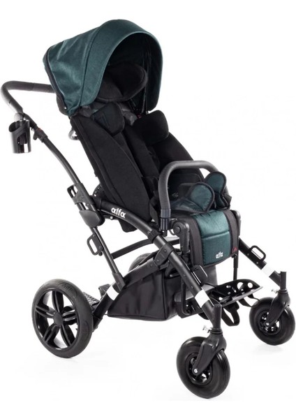 Mywam Alfa Engelli Çocuk Puseti Full Aksesuarlı | Ayarlanabilir Oturum, Sırt ve Ayak Destekli Ergonomik Yapı
