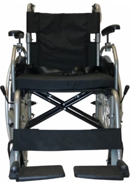 Poylin Alüminyum Hafif Tekerlekli Sandalye | Yüksekliği Ayarlanabilir Kolçak, Bas-Çıkar Teker, Visco Minderli P967 modelleri