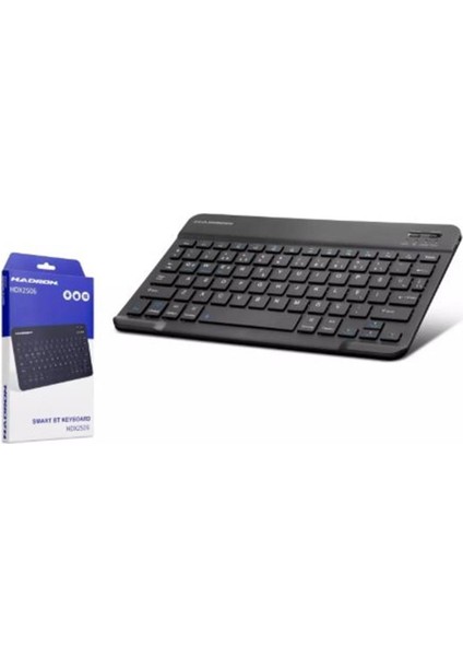 Hadron HDX2506 Bluetooth Smart Klavye Q Siyah