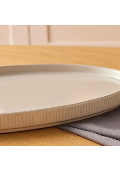 Massimo Kayık Tabak Krem 31 cm fiyatları