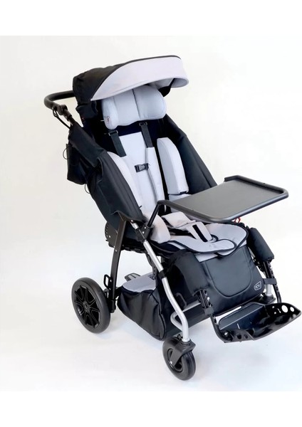 Mywam Yeti Engelli Çocuk Puseti Full Aksesuarlı | Geniş Ayar Seçenekli, Yüksek Taşıma Kapasiteli, Katlanabilir Ergonomik Tasarım