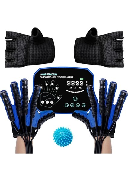 Robotik El Rehabilitasyon Cihazı | Otomatik Çapraz Parmak Egzersizi ile Felç ve Travma Sonrası Hızlı Iyileşme Desteği C12 (Çift El)