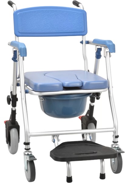 Respirox Banyo Özellikli Seyyar Tuvalet | Katlanabilir Pedallı, Hafif ve Frenli Tasarım Rlts-02 fiyatları