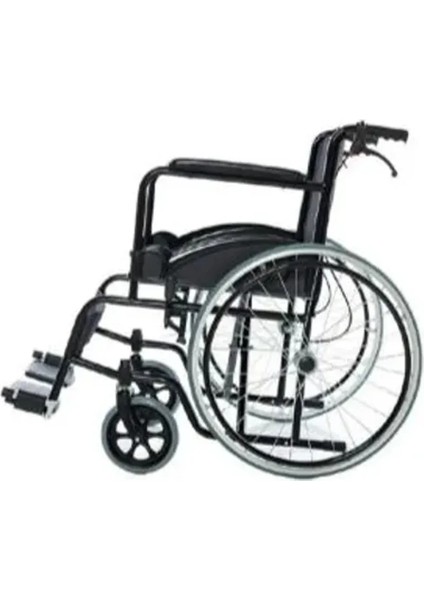 Çelik Şase Manuel Tekerlekli Sandalye | Iç-Dış Mekan Uygun, Korozyona Dayanıklı modelleri