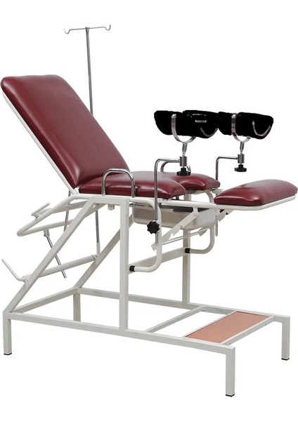 Jinekolojik Muayene Masası | Trendelenburg Özellikli, Hareketli Ayakçalı, Antibakteriyel Döşemeli E-221