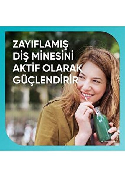 Promine Aktif Diş Minesi Kalkanı 75 ml Naneli Güçlendirici Ferahlatıcı Formül