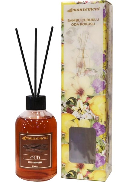 100 ml Ud Çubuklu Oda Kokusu – Doğu Esintileri