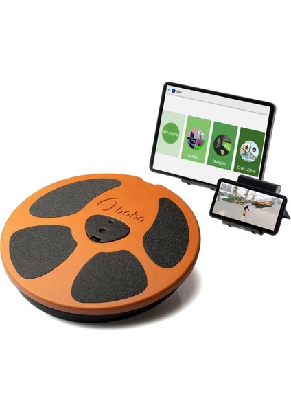 Bobo Home Akıllı Denge Tahtası | Bluetooth Sensörlü, Uygulamalı ve 200 kg Taşıma Kapasiteli