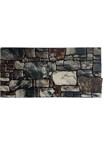 3 Boyutlu Buz Taş Desenli Strafor Duvar Kaplama Paneli