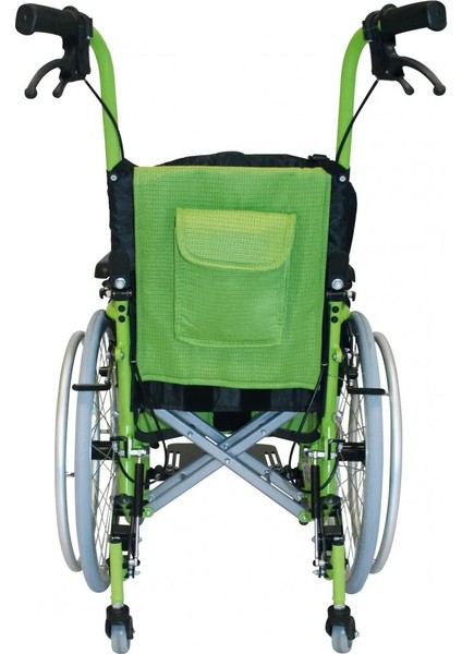 Poylin Tekerlekli Çocuk Sandalyesi | Katlanır Alüminyum ve Refakatçi Frenli, Anti-Tipper, 12 kg P981 fiyatları