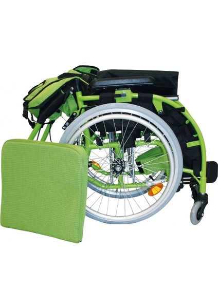 Poylin Tekerlekli Çocuk Sandalyesi | Katlanır Alüminyum ve Refakatçi Frenli, Anti-Tipper, 12 kg P981 fırsatları