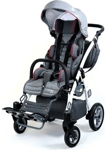 Mywam Grizzly Engelli Çocuk Puseti | Çift Yönlü Montaj, Yatar Sırtlık, Tam Destekli Sistemli 45 kg Taşıma Kapasiteli fiyatları