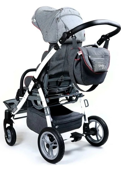 Mywam Grizzly Engelli Çocuk Puseti | Çift Yönlü Montaj, Yatar Sırtlık, Tam Destekli Sistemli 45 kg Taşıma Kapasiteli indirimleri