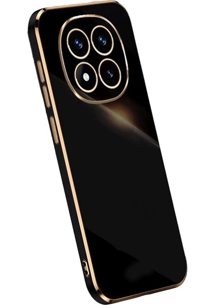 Xiaomi Redmi Note 14 Pro 5g Kılıf Volet Silikon - SIYAH-(5796)