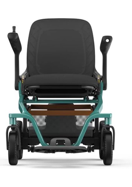 Robooter Akülü Tekerlekli Sandalye Yeşil | Hafif Alüminyum Gövde, Fırçasız Motor ve 25 Km Menzilli Ergonomik Sürüş Desteği E40-20 modelleri