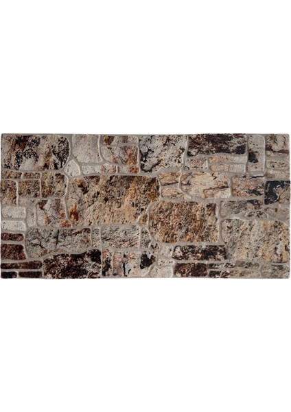 3 Boyutlu Buz Taş Desenli Strafor Duvar Kaplama Paneli