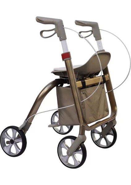 Loco Alüminyum Lüks Rollatör | Geniş Yapısı, Sağlam Gövdesi ve Yüksek Konfor Sunan Katlanabilir Yürüme Yardımcısı PR-897