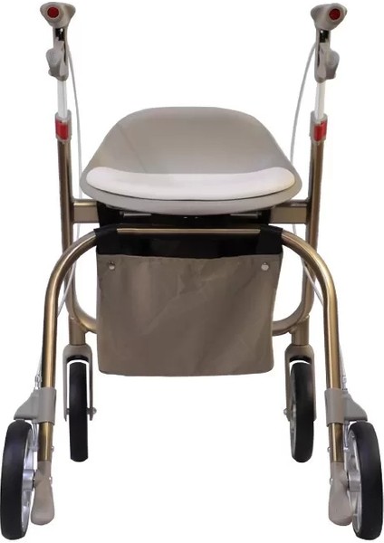 Loco Alüminyum Lüks Rollatör | Geniş Yapısı, Sağlam Gövdesi ve Yüksek Konfor Sunan Katlanabilir Yürüme Yardımcısı PR-897 modelleri