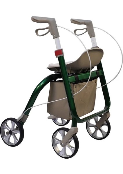 Loco Alüminyum Lüks Rollatör | Geniş Yapısı, Sağlam Gövdesi ve Yüksek Konfor Sunan Katlanabilir Yürüme Yardımcısı PR-897 fırsatları