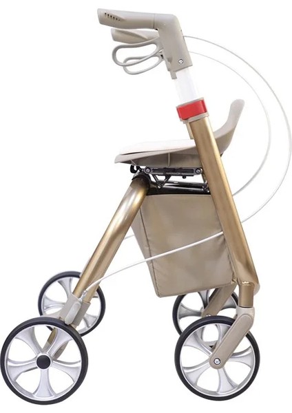 Loco Alüminyum Lüks Rollatör | Geniş Yapısı, Sağlam Gövdesi ve Yüksek Konfor Sunan Katlanabilir Yürüme Yardımcısı PR-897