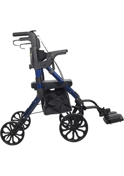 Loco Wheelator Alüminyum Rollator | Katlanabilir Yapısı, Güvenli Fren Sistemi ve Yüksek Taşıma Kapasitesiyle Konforlu Mobilite Desteği PR-898 fiyatları