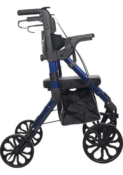 Loco Wheelator Alüminyum Rollator | Katlanabilir Yapısı, Güvenli Fren Sistemi ve Yüksek Taşıma Kapasitesiyle Konforlu Mobilite Desteği PR-898 modelleri