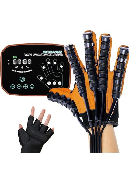 Robotik El Rehabilitasyon Cihazı | Otomatik Çapraz Parmak Egzersizi ile Felç ve Travma Sonrası Hızlı Iyileşme Desteği C12 (Tek El)