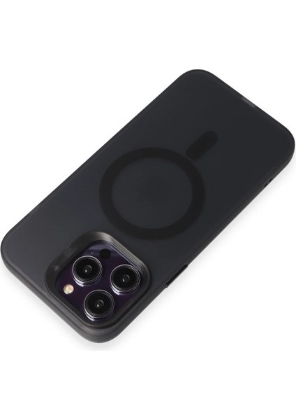 Zengezur Joko Iphone 15 Pro Max Kılıf Mateks Magsafe Kapak - Siyah indirimleri