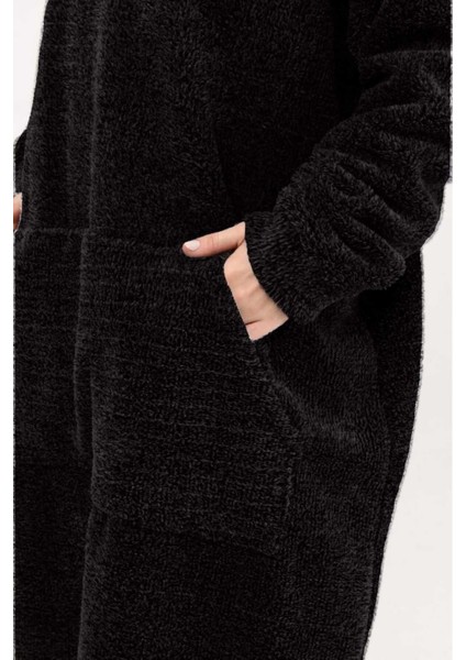 Tek Kişilik Wellsoft Kapüşonlu Oversize Giyilebilir Tv Battaniyesi