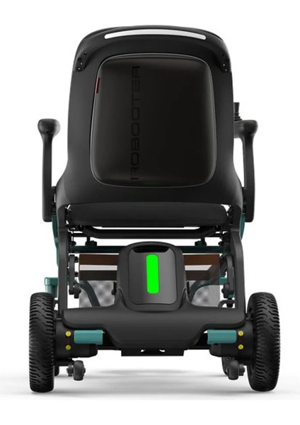 Robooter Akülü Tekerlekli Sandalye Yeşil | Hafif Alüminyum Gövde, Yüksek Performanslı Fırçasız Motor ve 25 Km Menzilli Mobilite Desteği E40-10 indirimleri