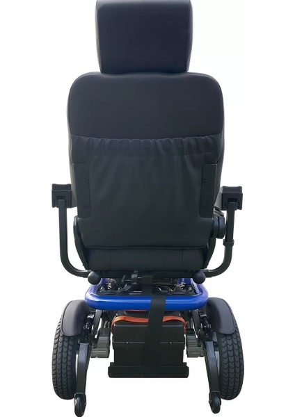 Poylin Arazi Tip Tekerlekli Sandalye | Kaptan Koltuklu, Süspansiyonlu, 360° Döner Oturum P265 modelleri