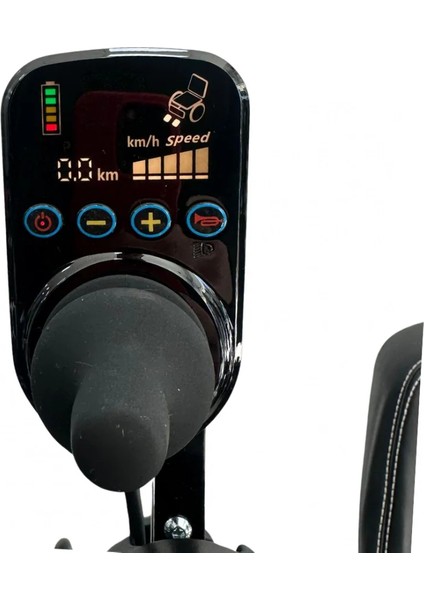 Poylin Arazi Tip Tekerlekli Sandalye | Kaptan Koltuklu, Süspansiyonlu, 360° Döner Oturum P265