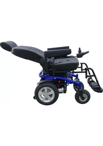 Poylin Arazi Tip Tekerlekli Sandalye | Kaptan Koltuklu, Süspansiyonlu, 360° Döner Oturum P265