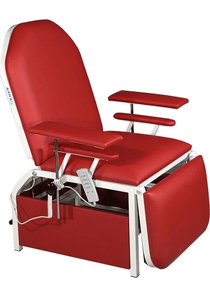 Kan Alma Koltuğu | Elektrik Motorlu, Antibakteriyel Döşeme, El Kumandalı E-220